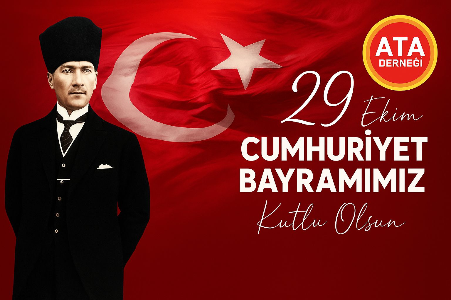 Cumhuriyet Erdemdir. Kutlu Olsun!